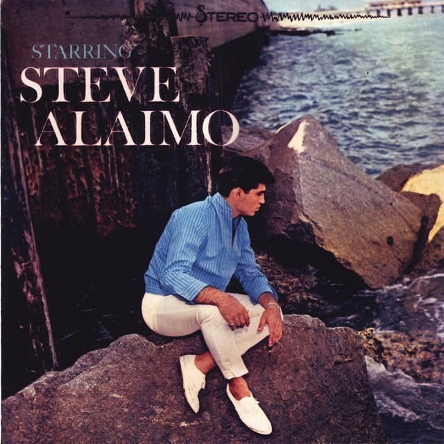 Album cover art for Starring Steve Alaimo