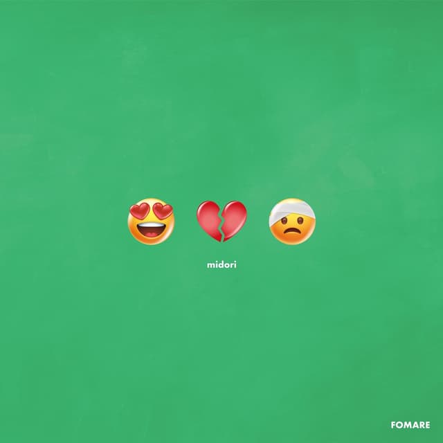 Album cover art for midori