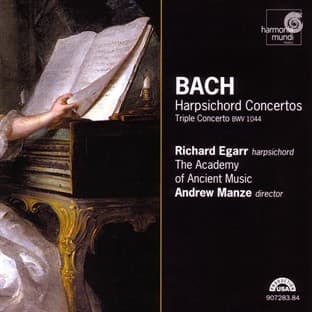 Album cover art for Bach: Harpsichord Concertos - Triple Concerto