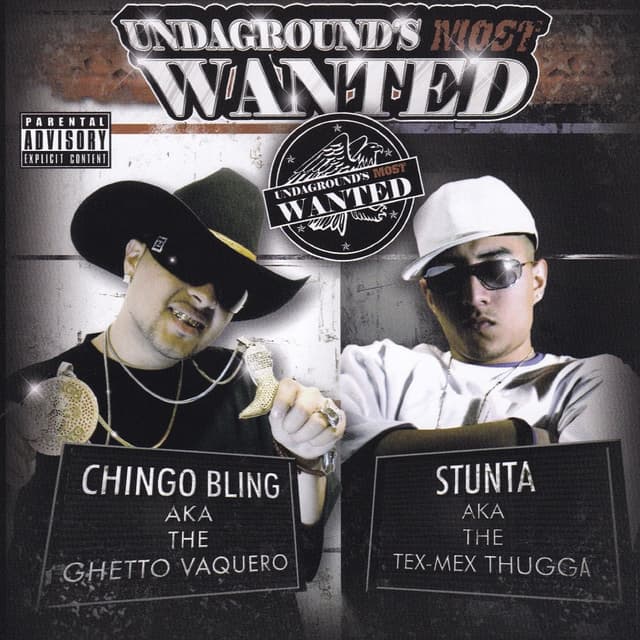Album cover art for Undaground’s Most Wanted