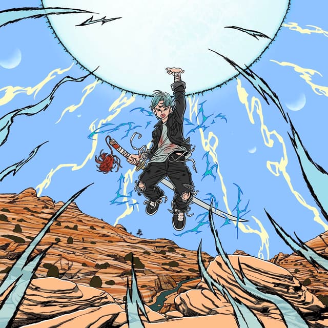 Album cover art for Spirit Bomb