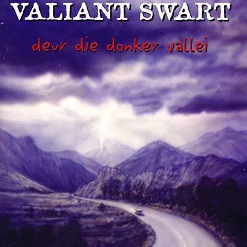 Album cover art for Deur die donker vallei