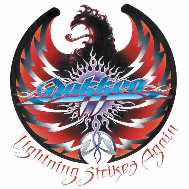 Album cover art for Lightning Strikes Again