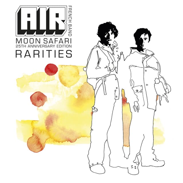 Album cover art for Moon Safari Rarities