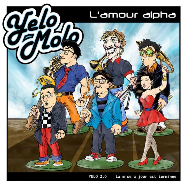 Album cover art for L'Amour Alpha