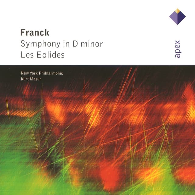 Album cover art for Franck : Symphony in D minor & Les Éolides