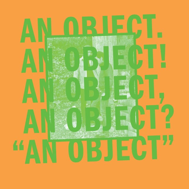 Album cover art for An Object
