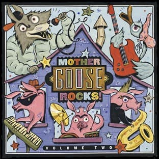 Album cover art for Mother Goose Rocks Vol 2