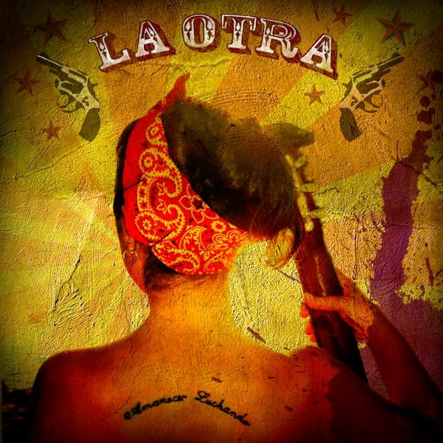 Album cover art for Amanecer Luchando