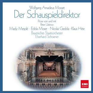 Album cover art for Mozart: Der Schauspieldirektor