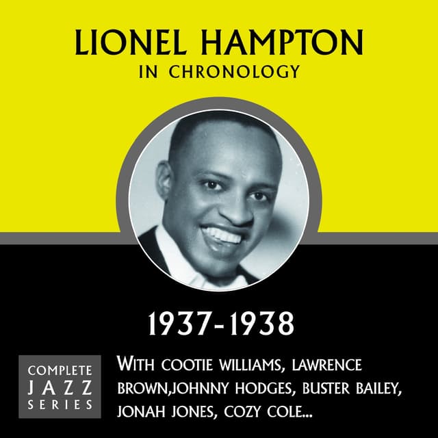 Album cover art for Complete Jazz Series 1937 - 1938