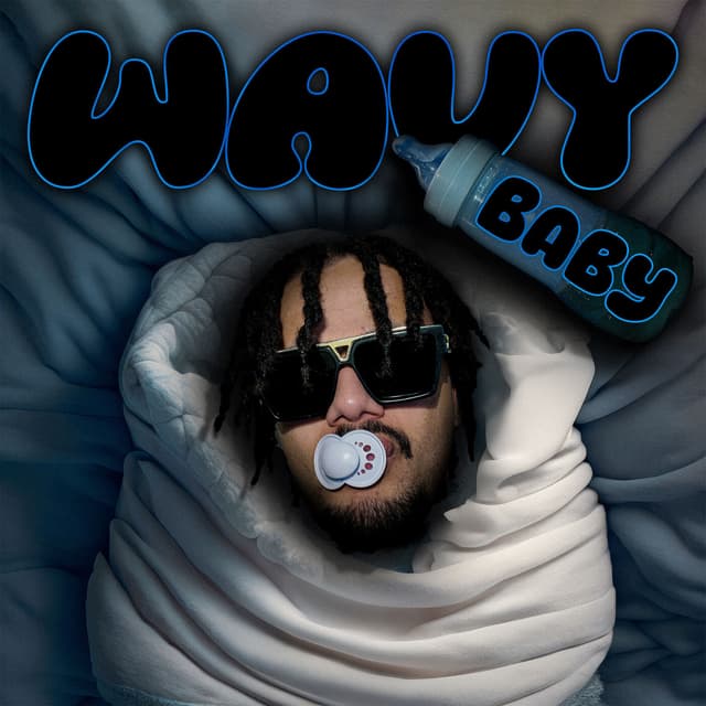Album cover art for Wavy Baby