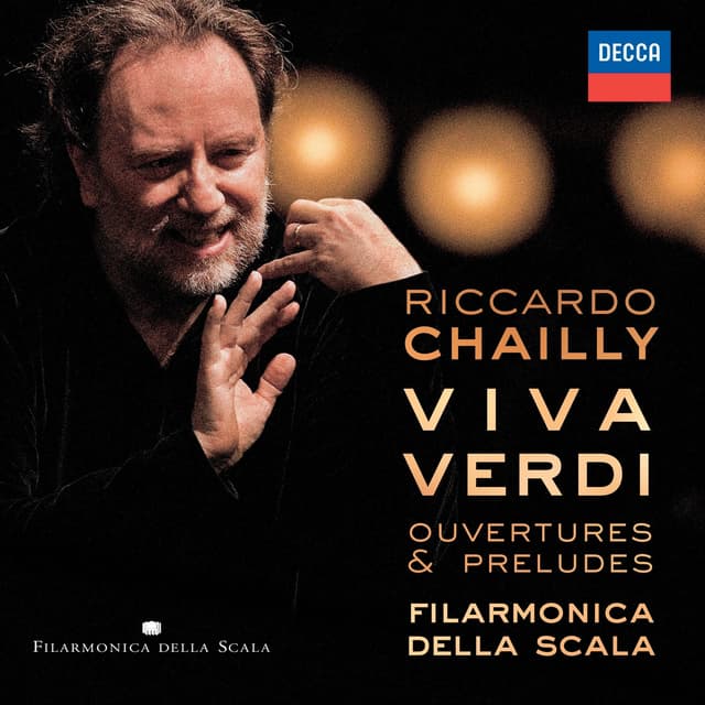 Album cover art for Viva Verdi: Ouvertures & Préludes