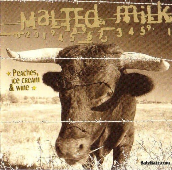 Album cover art for Peaches, Ice Cream & Wine