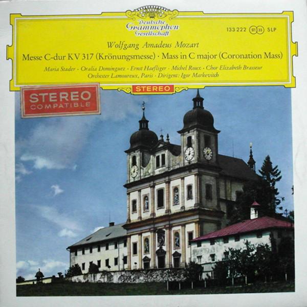 Album cover art for Mozart: Messe No. 15, K. 317 "Krönungsmesse"