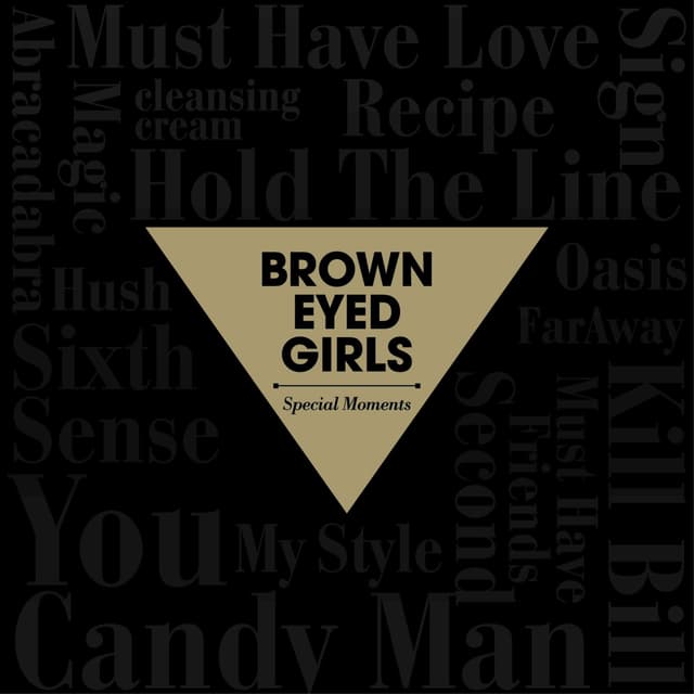 Album cover art for Brown Eyed Girls BEST - Special Moments
