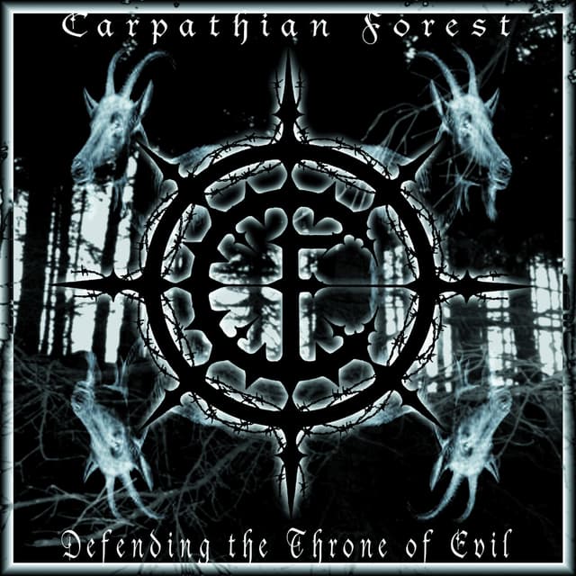 Album cover art for Defending The Throne Of Evil