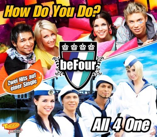 Album cover art for How Do You Do? / All 4 One - EP
