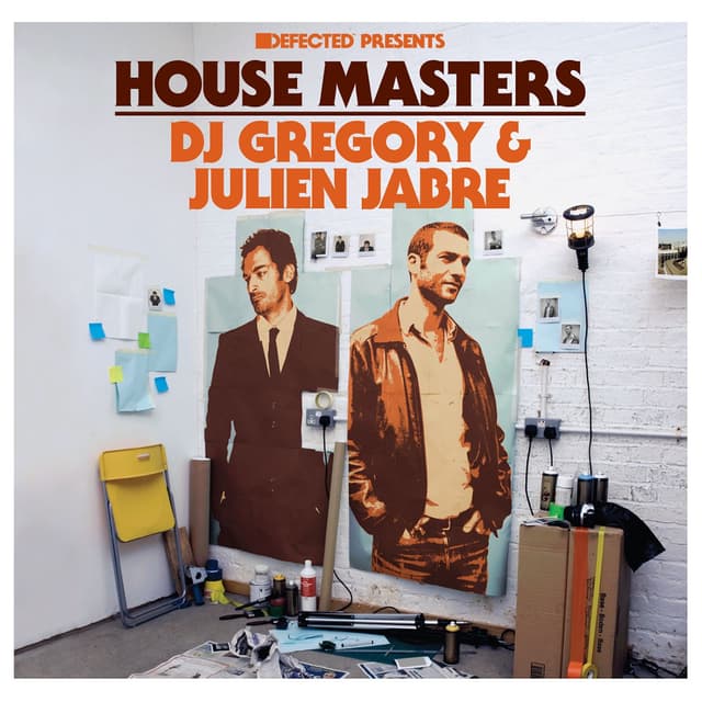 Album cover art for House Masters: DJ Gregory & Julien Jabre