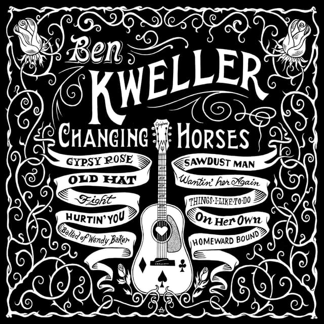 Album cover art for Changing Horses