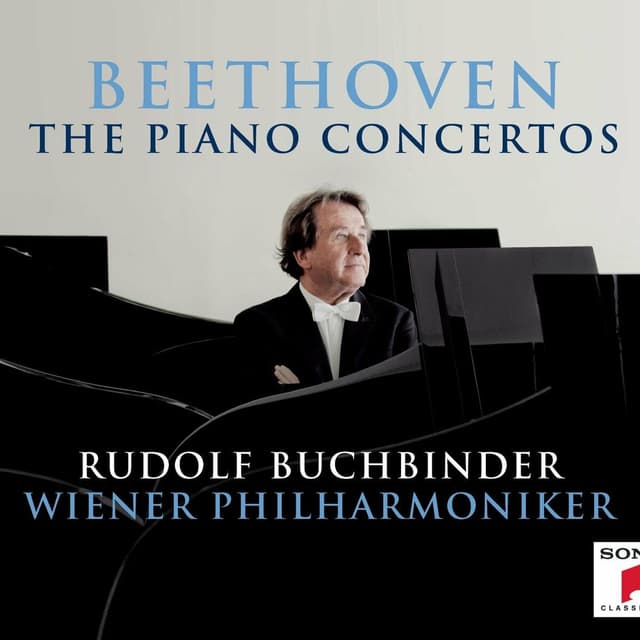 Album cover art for Beethoven: The Piano Concertos