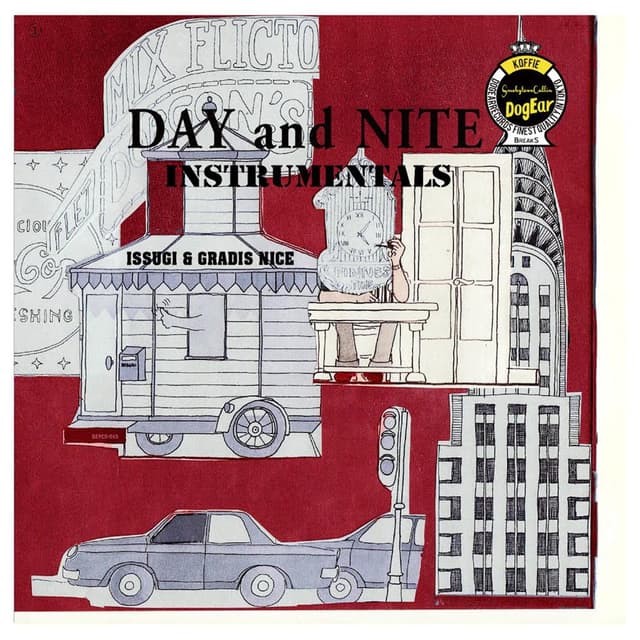 Album cover art for DAY and NITE INSTRUMENTALS