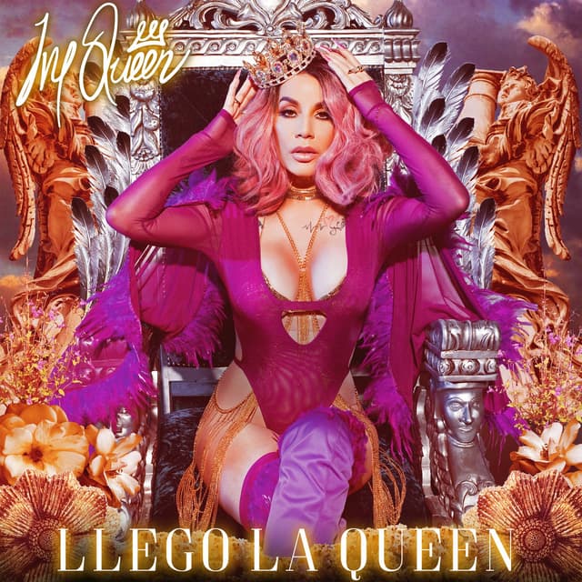 Album cover art for Llego La Queen