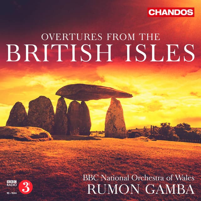Album cover art for Overtures from the British Isles