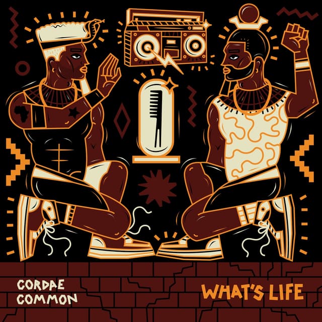 Album cover art for What's Life