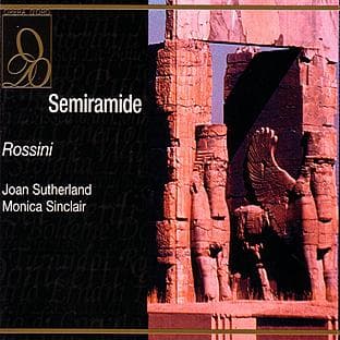 Album cover art for Semiramide