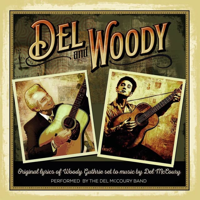 Album cover art for Del & Woody