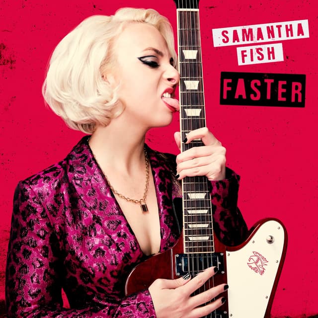 Album cover art for Faster