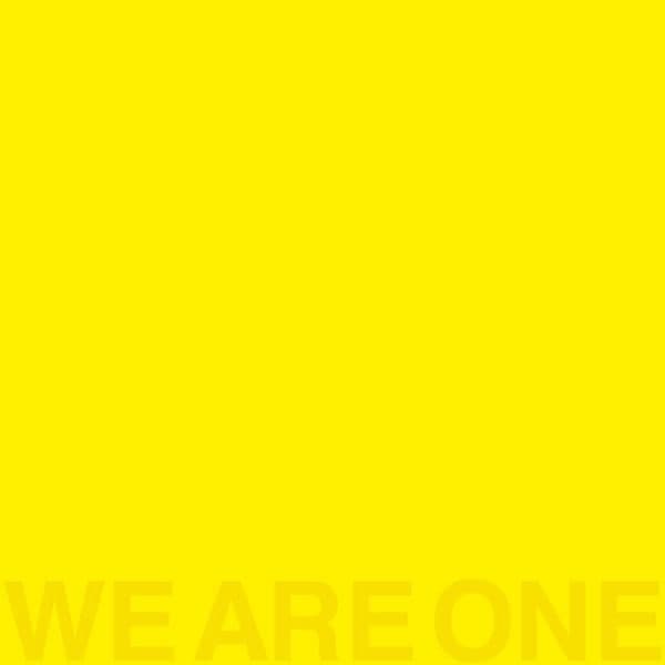 Album cover art for WE ARE ONE