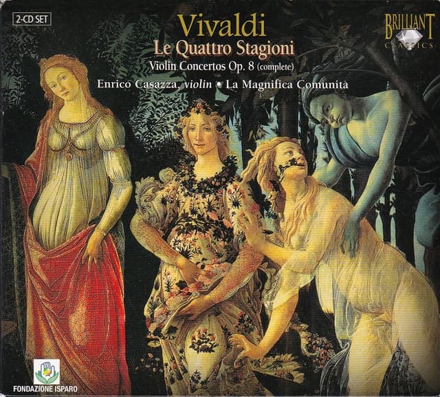 Album cover art for Le Quattro Stagioni; Violin Concertos Op.8 (Complete)