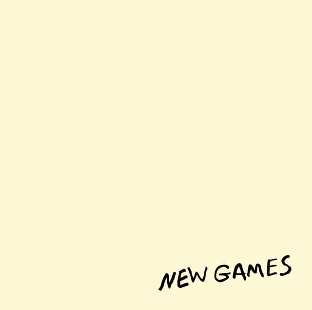 Album cover art for NEW GAMES