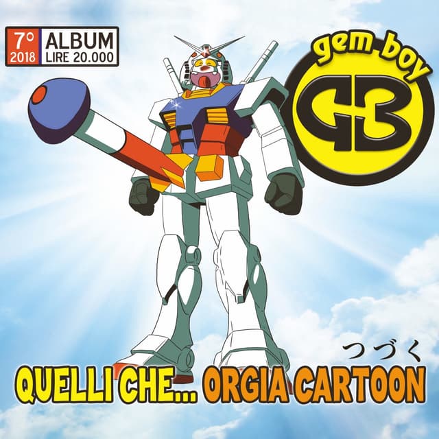 Album cover art for Quelli che... Orgia Cartoon