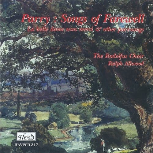 Album cover art for Songs of Farewell