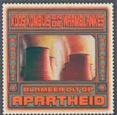 Album cover art for Blameer Dit Op Apartheid