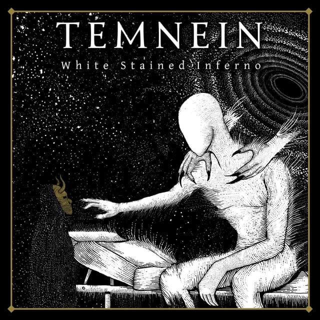 Album cover art for White Stained Inferno