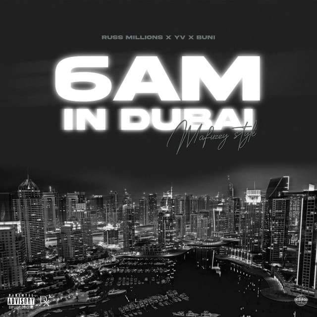 Album cover art for 6am in Dubai