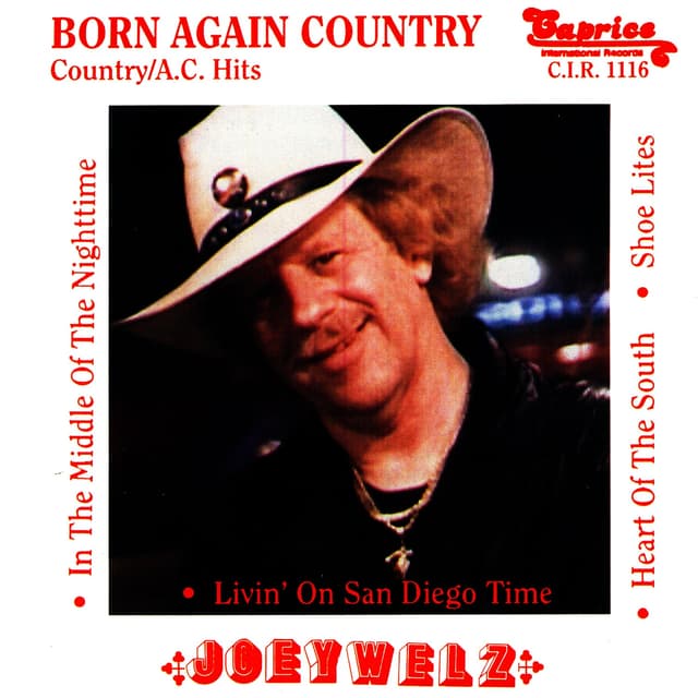 Album cover art for Born Again Country