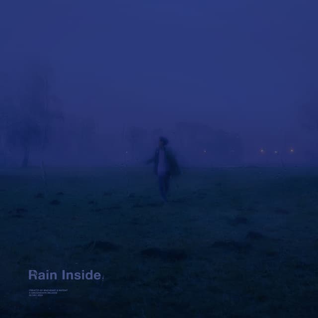 Album cover art for rain inside