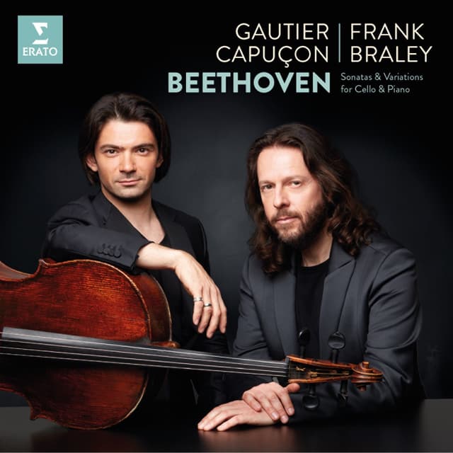 Album cover art for Beethoven: Sonatas & Variations for Cello & Piano