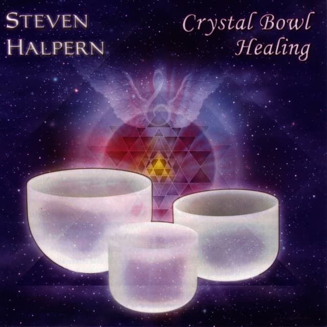 Album cover art for Crystal Bowl Healing