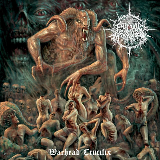 Album cover art for Warhead Crucifix