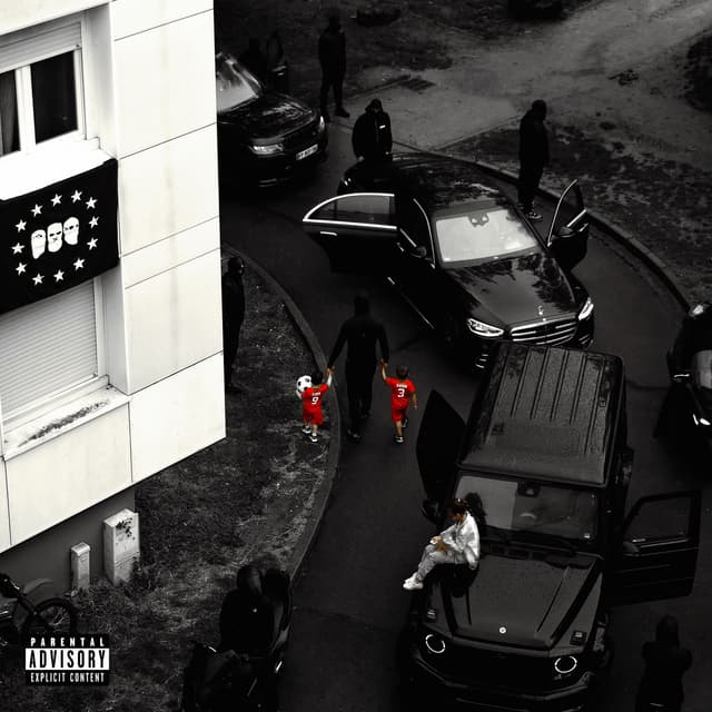 Album cover art for LA VIE CONTINUE