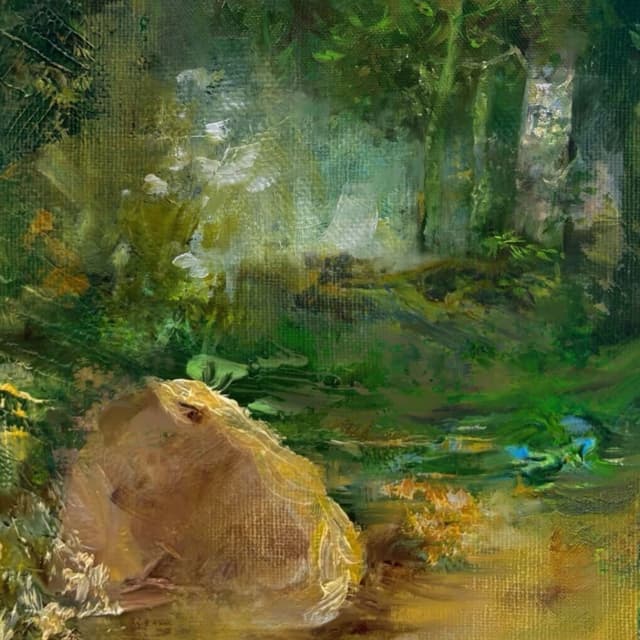Album cover art for Deep Green