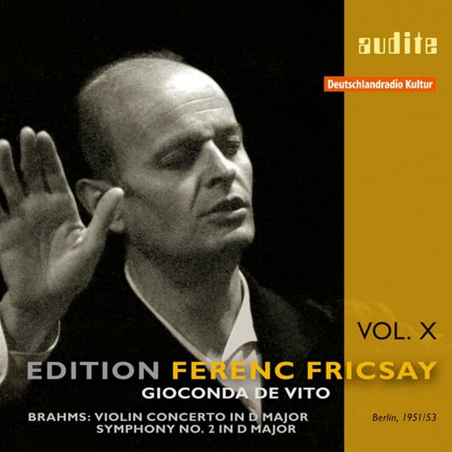 Album cover art for Edition Ferenc Fricsay, Vol. 10 (1951, 1953)