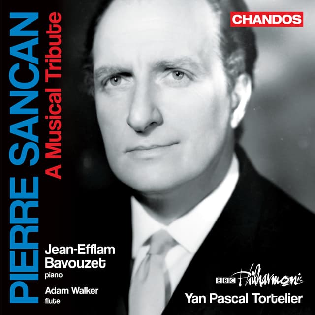 Album cover art for Pierre Sancan: A Musical Tribute