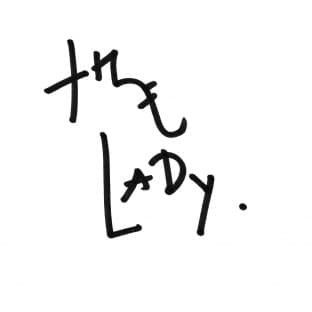 Album cover art for The Lady.